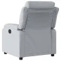 Electric recliner light gray fabric by , Armchairs - Ref: Foro24-3204956, Price: 291,02 €, Discount: %