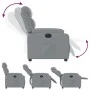 Electric recliner light gray fabric by , Armchairs - Ref: Foro24-3204956, Price: 291,02 €, Discount: %