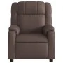 Brown Faux Leather Power Recliner by , Armchairs - Ref: Foro24-3205138, Price: 294,84 €, Discount: %
