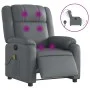 Sillón de masaje reclinable eléctrico cuero sintético gris de , Sillones - Ref: Foro24-3205146, Precio: 315,98 €, Descuento: %