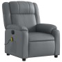 Gray synthetic leather electric reclining massage chair by , Armchairs - Ref: Foro24-3205146, Price: 309,60 €, Discount: %