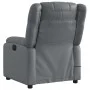 Sillón de masaje reclinable eléctrico cuero sintético gris de , Sillones - Ref: Foro24-3205146, Precio: 315,98 €, Descuento: %