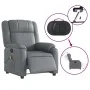 Sillón de masaje reclinable eléctrico cuero sintético gris de , Sillones - Ref: Foro24-3205146, Precio: 315,98 €, Descuento: %