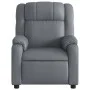Sillón de masaje reclinable eléctrico cuero sintético gris de , Sillones - Ref: Foro24-3205146, Precio: 315,98 €, Descuento: %