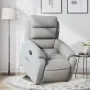 Sillón reclinable elevable de tela gris claro de , Sillones - Ref: Foro24-3204980, Precio: 313,80 €, Descuento: %