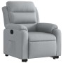 Light Gray Fabric Liftable Recliner by , Armchairs - Ref: Foro24-3204980, Price: 305,60 €, Discount: %