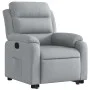 Light Gray Fabric Liftable Recliner by , Armchairs - Ref: Foro24-3204980, Price: 329,02 €, Discount: %