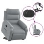 Light Gray Fabric Liftable Recliner by , Armchairs - Ref: Foro24-3204980, Price: 305,60 €, Discount: %