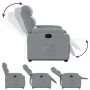 Light Gray Fabric Liftable Recliner by , Armchairs - Ref: Foro24-3204980, Price: 329,02 €, Discount: %