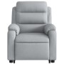 Light Gray Fabric Liftable Recliner by , Armchairs - Ref: Foro24-3204980, Price: 305,60 €, Discount: %