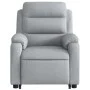 Light Gray Fabric Liftable Recliner by , Armchairs - Ref: Foro24-3204980, Price: 329,02 €, Discount: %