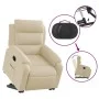 Cream Fabric Liftable Recliner by , Armchairs - Ref: Foro24-3204989, Price: 321,80 €, Discount: %