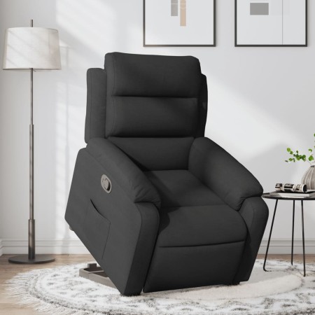 Anhebbarer Liegesessel aus schwarzem Stoff von , Sessel - Ref: Foro24-3204982, Preis: 265,37 €, Rabatt: %