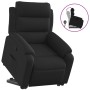 Anhebbarer Liegesessel aus schwarzem Stoff von , Sessel - Ref: Foro24-3204982, Preis: 265,37 €, Rabatt: %