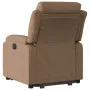 Elektrisch anhebbarer Liegestuhl aus braunem Stoff von , Sessel - Ref: Foro24-3205008, Preis: 371,68 €, Rabatt: %
