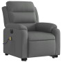 Anhebbarer elektrischer Massagesessel aus dunkelgrauem Stoff von , Sessel - Ref: Foro24-3205017, Preis: 357,88 €, Rabatt: %