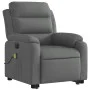 Anhebbarer elektrischer Massagesessel aus dunkelgrauem Stoff von , Sessel - Ref: Foro24-3205017, Preis: 384,55 €, Rabatt: %
