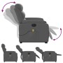 Anhebbarer elektrischer Massagesessel aus dunkelgrauem Stoff von , Sessel - Ref: Foro24-3205017, Preis: 357,88 €, Rabatt: %