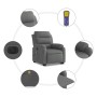 Sillón de masaje eléctrico reclinable elevable tela gris oscuro de , Sillones - Ref: Foro24-3205017, Precio: 357,75 €