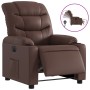 Brown Faux Leather Power Recliner by , Armchairs - Ref: Foro24-3206587, Price: 259,33 €, Discount: %