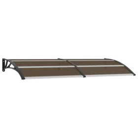 Schwarzes PC-Türvordach 240x100 cm von vidaXL, Markisen - Ref: Foro24-45636, Preis: 84,59 €, Rabatt: %