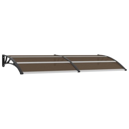Schwarzes PC-Türvordach 240x100 cm von vidaXL, Markisen - Ref: Foro24-45636, Preis: 88,91 €, Rabatt: %