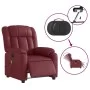 Elektrischer Massage-Liegestuhl aus rotem Kunstleder von , Sessel - Ref: Foro24-3205261, Preis: 258,94 €, Rabatt: %