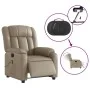 Cappuccino Synthetic Leather Electric Massage Recliner by , Armchairs - Ref: Foro24-3205263, Price: 280,09 €, Discount: %