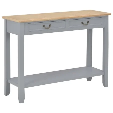 Grauer Konsolentisch aus Holz 110x35x80 cm von vidaXL, Seitentische - Ref: Foro24-249902, Preis: 173,94 €, Rabatt: %