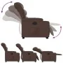 Brown synthetic leather lift-up recliner by , Armchairs - Ref: Foro24-3206601, Price: 336,21 €, Discount: %
