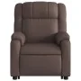 Brown synthetic leather lift-up recliner by , Armchairs - Ref: Foro24-3205152, Price: 327,08 €, Discount: %