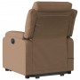 Brown Fabric Liftable Reclining Electric Massage Chair by , Armchairs - Ref: Foro24-3205020, Price: 362,48 €, Discount: %