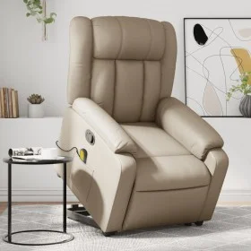 Cappuccino-Fußmassagesessel aus Kunstleder von , Sessel - Ref: Foro24-3205277, Preis: 313,62 €, Rabatt: %