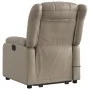 Cappuccino artificial leather foot massage recliner by , Armchairs - Ref: Foro24-3205277, Price: 313,26 €, Discount: %