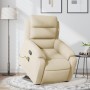 Liegender Fußmassagesessel aus cremefarbenem Stoff von , Sessel - Ref: Foro24-3205001, Preis: 299,12 €, Rabatt: %