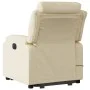 Liegender Fußmassagesessel aus cremefarbenem Stoff von , Sessel - Ref: Foro24-3205001, Preis: 345,89 €, Rabatt: %