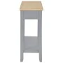 Grauer Konsolentisch aus Holz 110x35x80 cm von vidaXL, Seitentische - Ref: Foro24-249902, Preis: 173,94 €, Rabatt: %