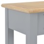 Gray wooden console table 110x35x80 cm by vidaXL, Side tables - Ref: Foro24-249902, Price: 184,53 €, Discount: %