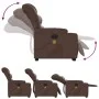 Brauner Fußmassagesessel aus Kunstleder von , Sessel - Ref: Foro24-3206608, Preis: 333,69 €, Rabatt: %