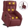 Fußmassage-Liegestuhl aus rotem Kunstleder von , Sessel - Ref: Foro24-3205275, Preis: 294,39 €, Rabatt: %
