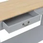 Grauer Konsolentisch aus Holz 110x35x80 cm von vidaXL, Seitentische - Ref: Foro24-249902, Preis: 173,94 €, Rabatt: %