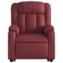 Fußmassage-Liegestuhl aus rotem Kunstleder von , Sessel - Ref: Foro24-3205275, Preis: 292,11 €, Rabatt: %