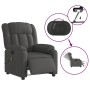 Electric massage recliner dark gray fabric by , Armchairs - Ref: Foro24-3205305, Price: 265,49 €, Discount: %