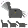 Elektrischer Massagesessel aus dunkelgrauem Stoff von , Sessel - Ref: Foro24-3205305, Preis: 272,06 €, Rabatt: %