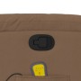 Fußliege-Massagesessel aus braunem Stoff von , Sessel - Ref: Foro24-3205332, Preis: 299,12 €, Rabatt: %