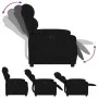 Sillón reclinable eléctrico de terciopelo negro de , Sillones - Ref: Foro24-3205076, Precio: 245,61 €, Descuento: %