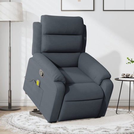 Hebbarer Massagesessel aus dunkelgrauem Samt von , Sessel - Ref: Foro24-3205104, Preis: 285,87 €, Rabatt: %