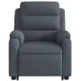 Hebbarer Massagesessel aus dunkelgrauem Samt von , Sessel - Ref: Foro24-3205104, Preis: 322,99 €, Rabatt: %