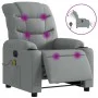 Elektrischer Massagesessel aus hellgrauem Stoff von , Sessel - Ref: Foro24-3206636, Preis: 310,16 €, Rabatt: %