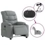 Elektrischer Massagesessel aus hellgrauem Stoff von , Sessel - Ref: Foro24-3206636, Preis: 310,16 €, Rabatt: %